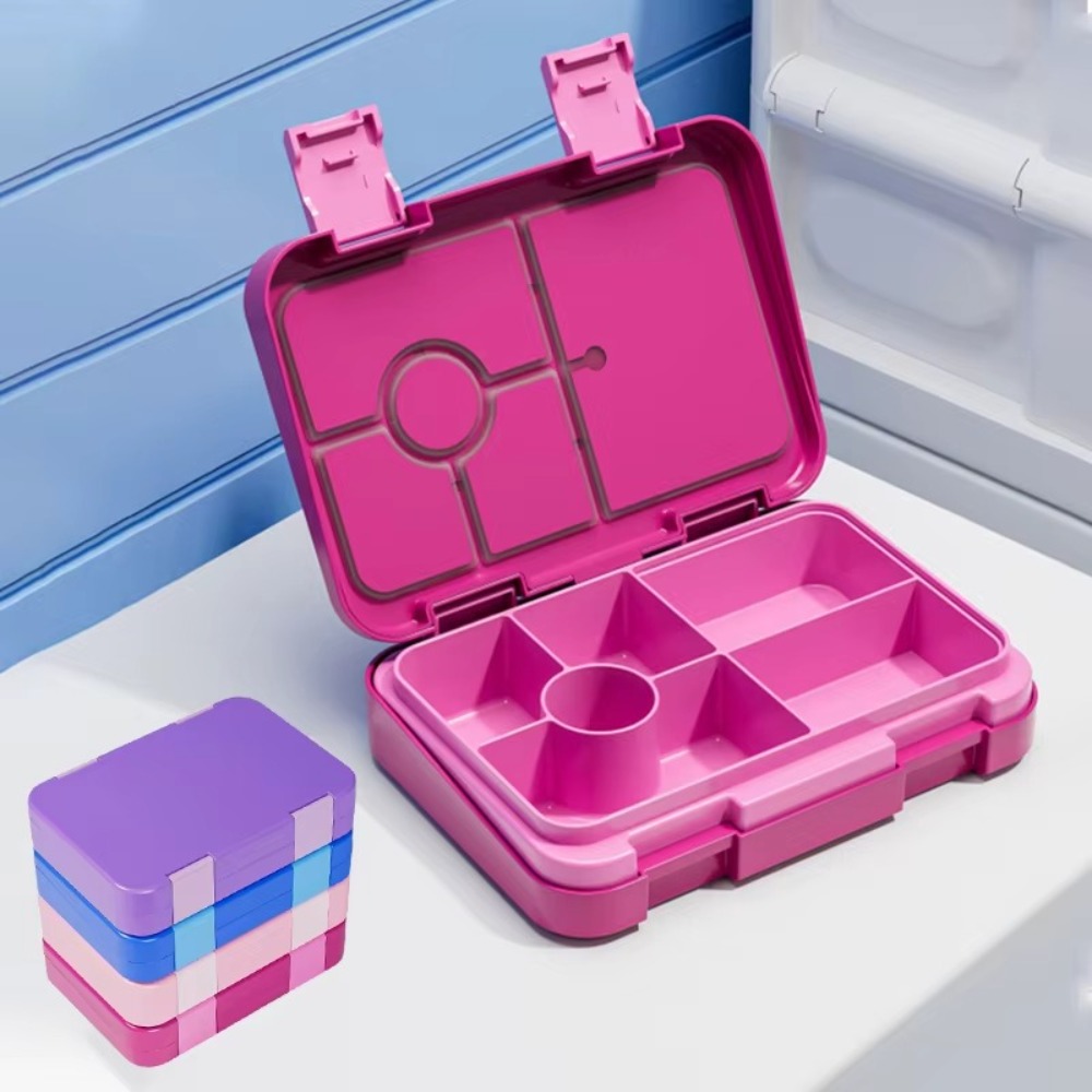 Meal Prep Microwave - Einschichtige 810-ml-Lunchbox, Zwischenschicht, geteilter Mikrowellenherd, Bento-Box,