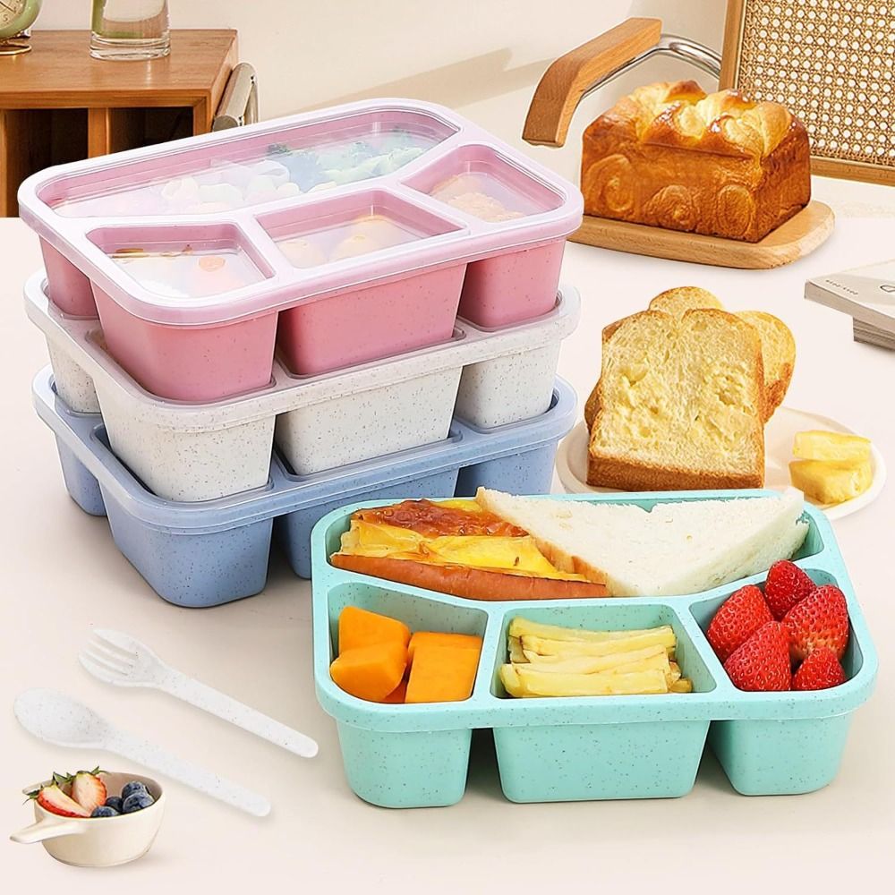 Meal Prep Meal Ideas - 4 Fächer Kinder Bento Box wieder