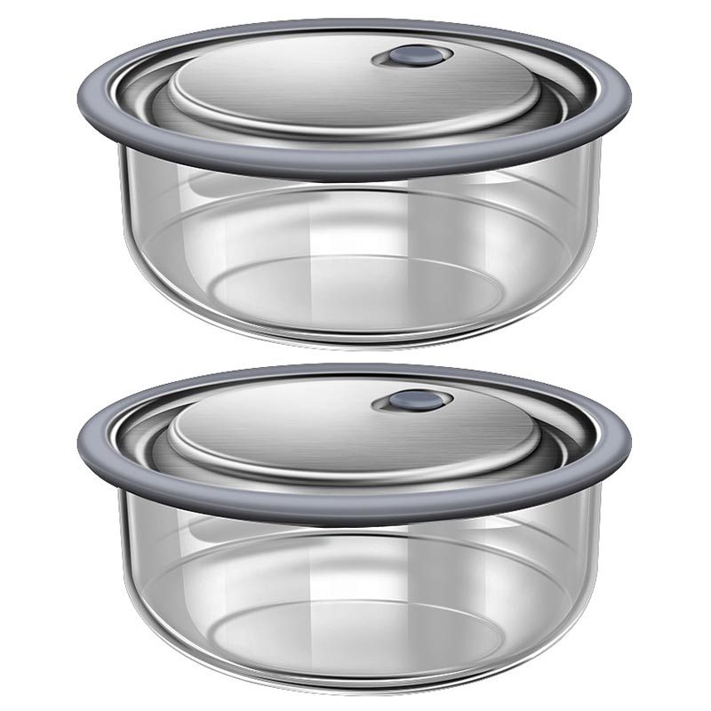Meal Prep Glass Containers Oven Safe - Neue verdickte High Boro silikat glas