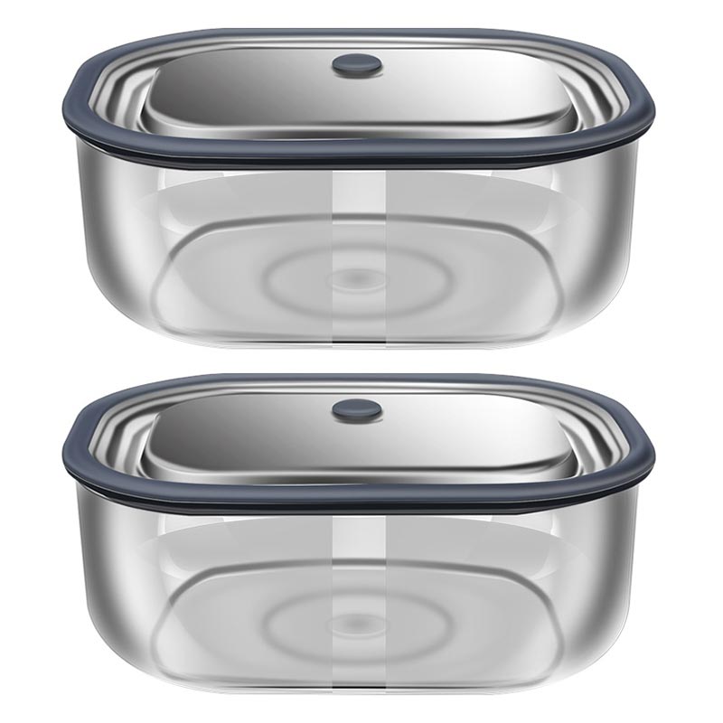 Meal Prep Glass Containers Oven Safe - High Boro silikat glas Rechteck Lunchbox