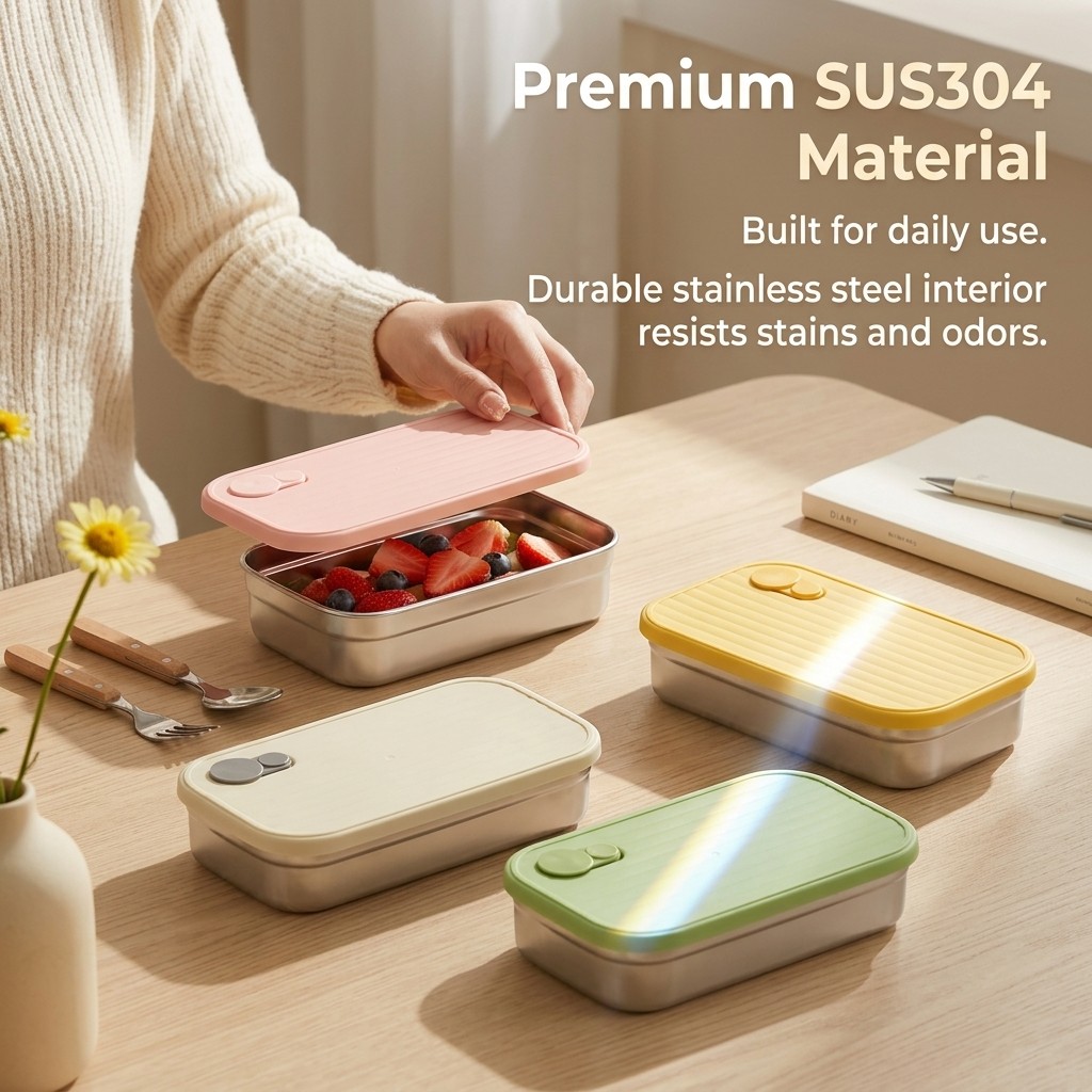 Edelstahl Bento-Box Metall-Lun – Meal Prep Meal Ideas Bewertung und Preis