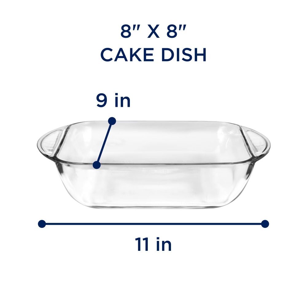 Quadratische Glas-Backform 8x8 – Meal Prep Glass Containers Oven Safe Bewertung und Preis
