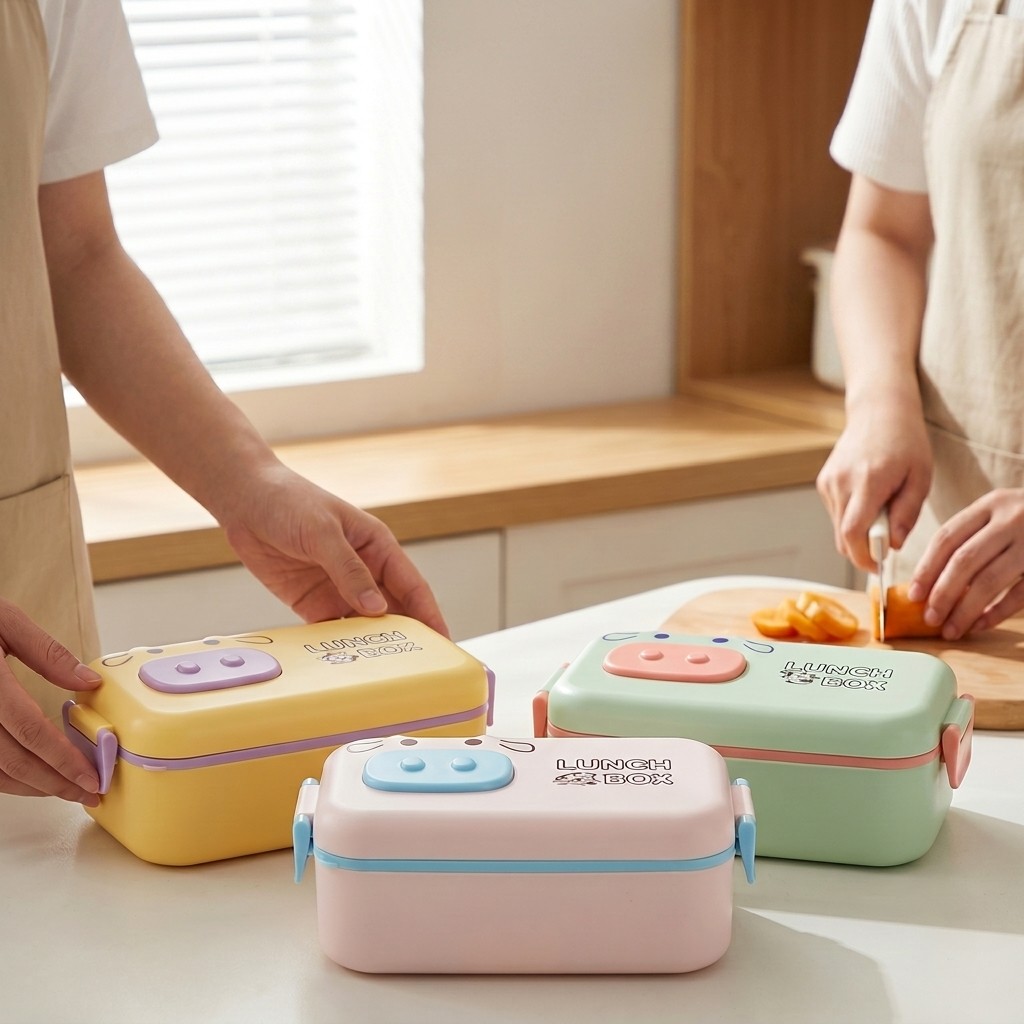 Kawaii Plastik-Bento-Box für K – Meal Prep Meal Ideas Bewertung und Preis