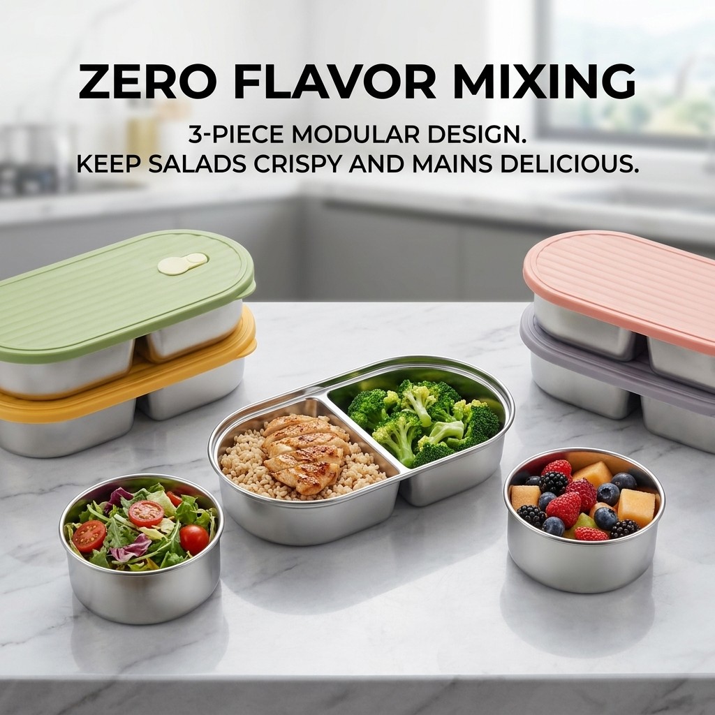Mikrowellengeeignete 304 Edels – Meal Prep Meal Ideas Bewertung und Preis