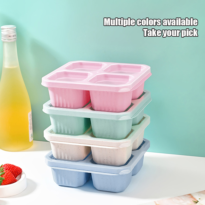 @*Snackbehälter mit 4 Fächern, – Meal Prep Meal Ideas Bewertung und Preis