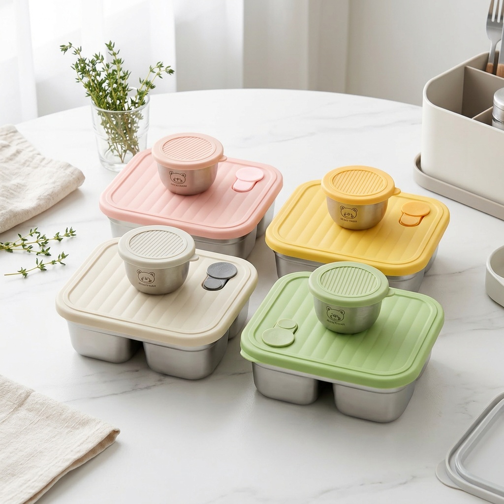 304 Edelstahl Bento Lunchbox f – Meal Prep Meal Ideas Bewertung und Preis