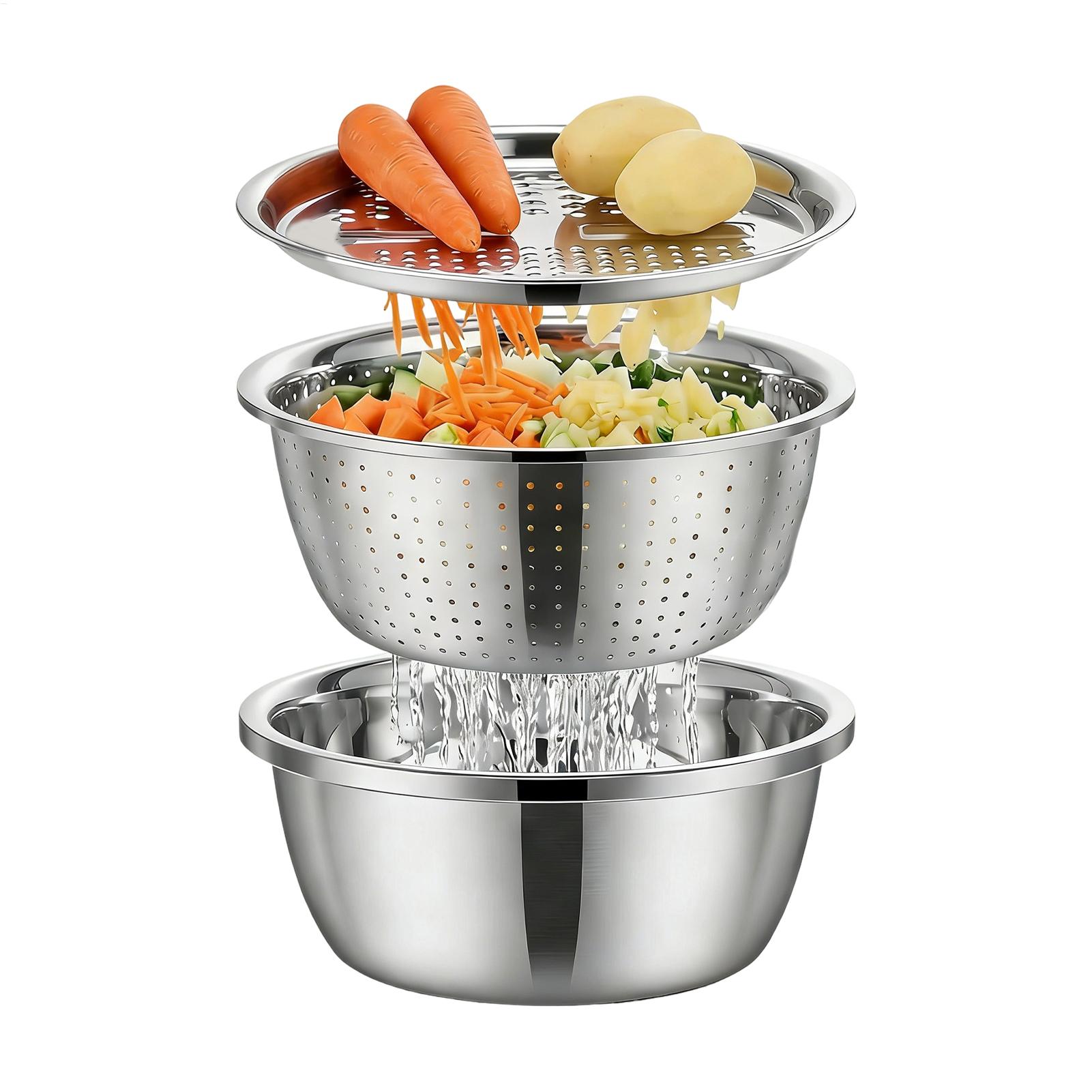 Edelstahl-Sieb und Abtropfschü – Meal Prep With Rice Bewertung und Preis