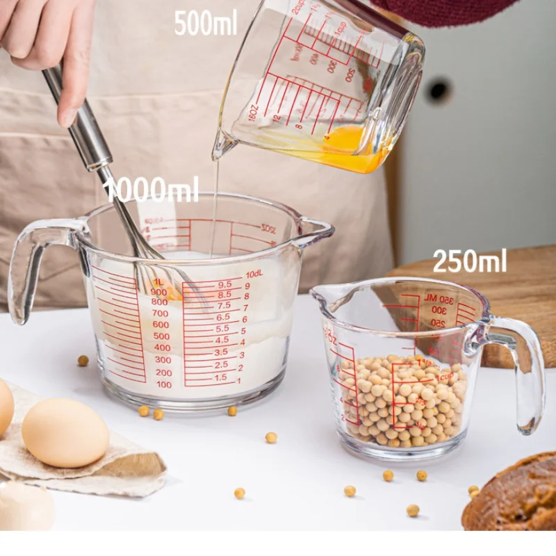 2/4 Tassen Glas-Messbecher zum – Meal Prep Microwave Bewertung und Preis