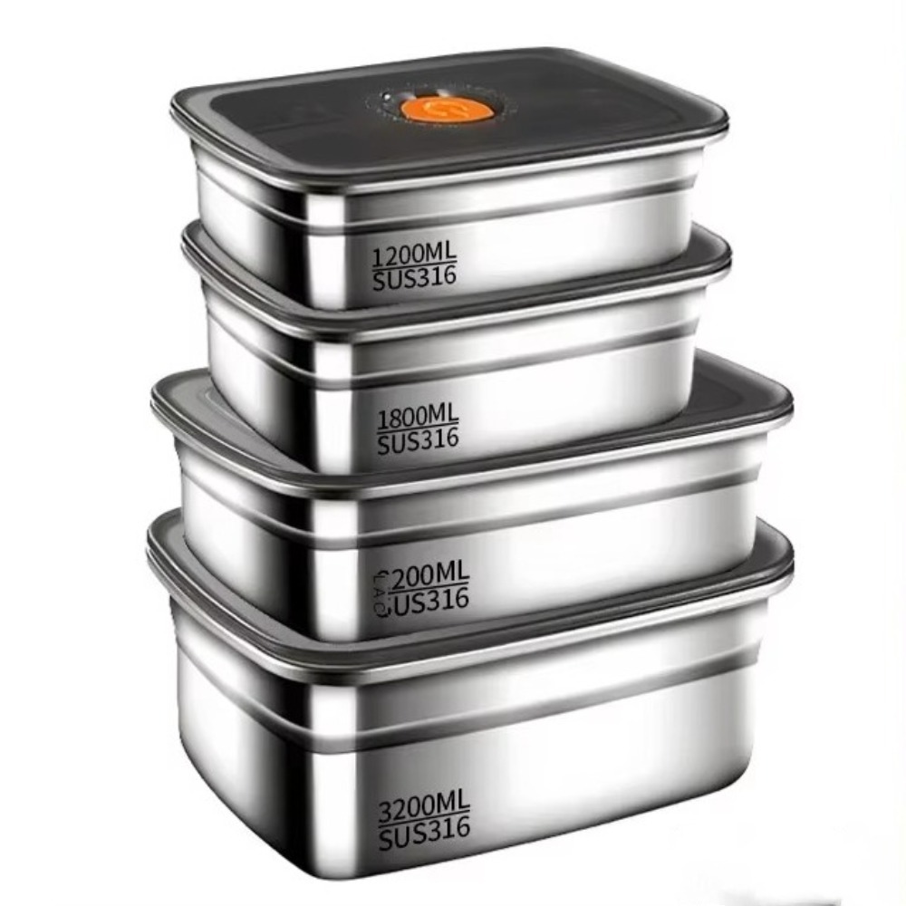 Edelstahl Camping Lunchbox Aus – Meal Prep Microwave Bewertung und Preis