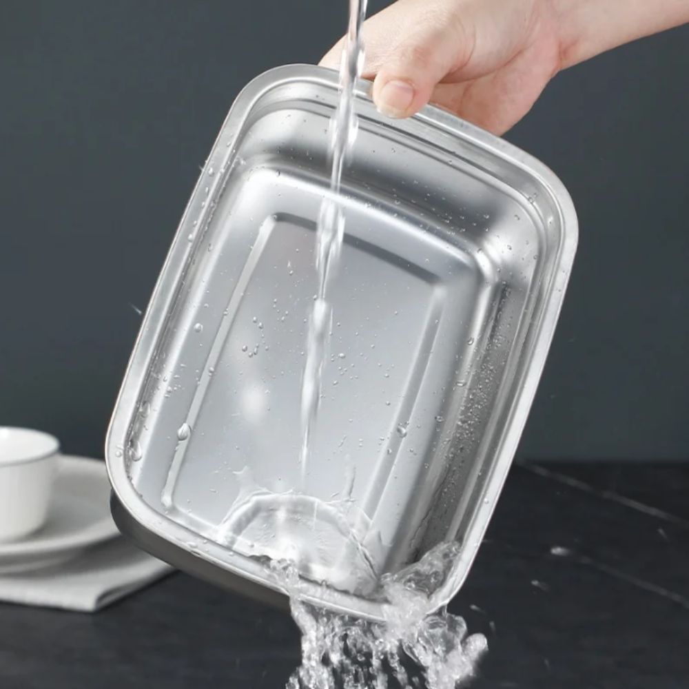 Edelstahl Camping Lunchbox Aus – Meal Prep Microwave Bewertung und Preis