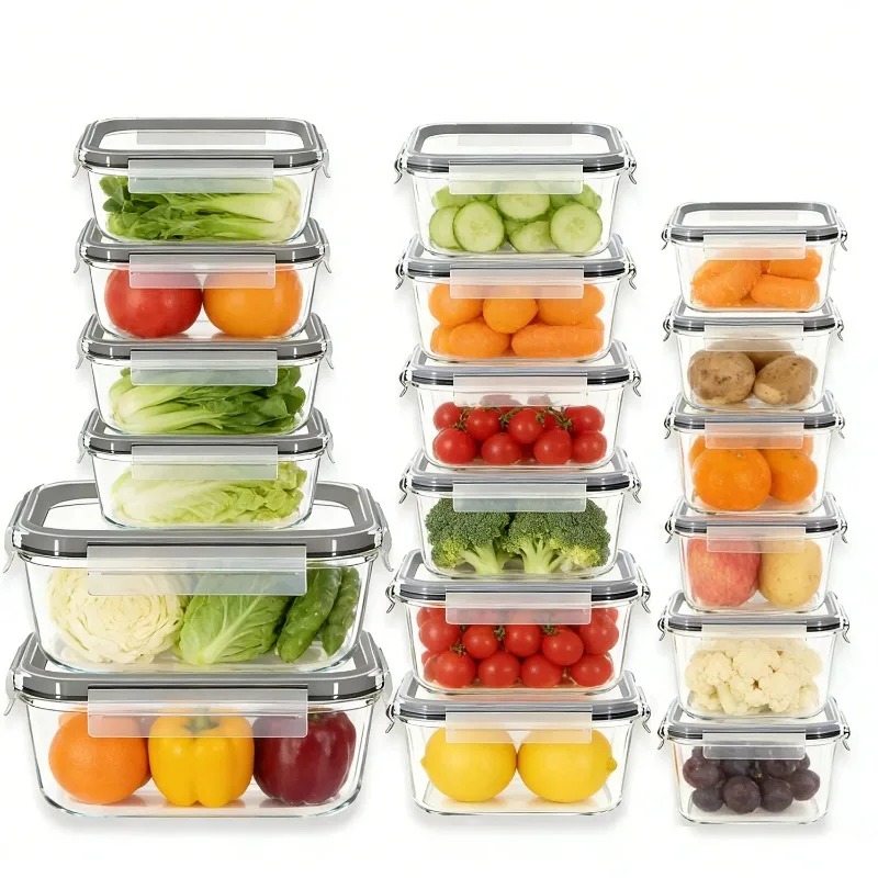 Glas-Lebensmittelbehälter-Set, – Meal Prep Glass Containers Oven Safe Bewertung und Preis