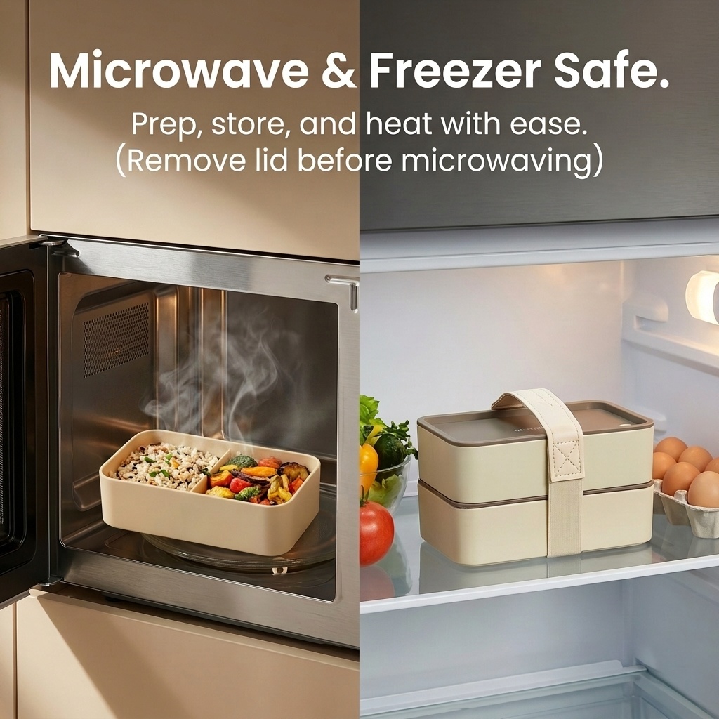 Tragbarer Lebensmittelbehälter – Meal Prep Microwave Bewertung und Preis