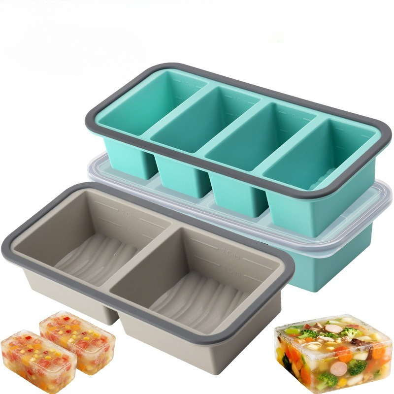 Silikon-Gefrierformen Eiswürfe – Meal Prep Oven Safe Containers Bewertung und Preis