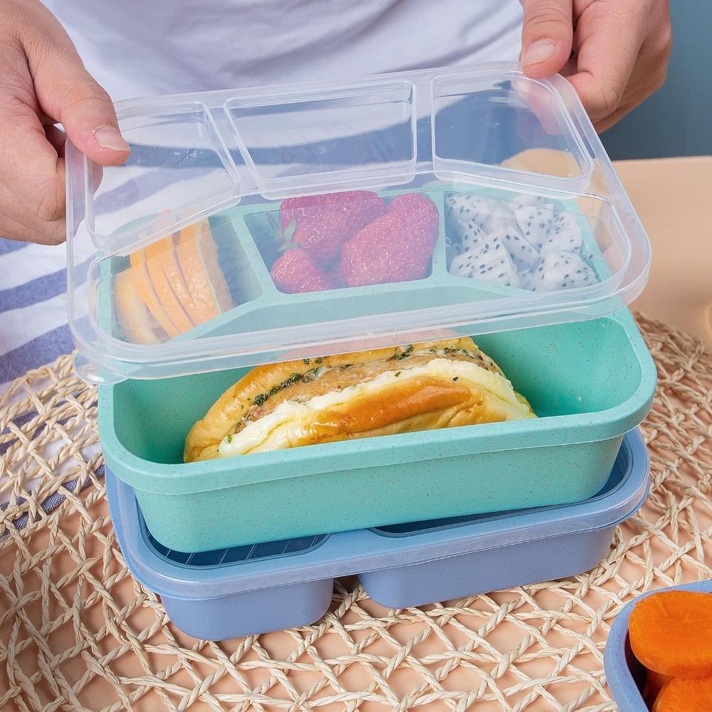 4 Fächer Kinder Bento Box wied – Meal Prep Meal Ideas Bewertung und Preis