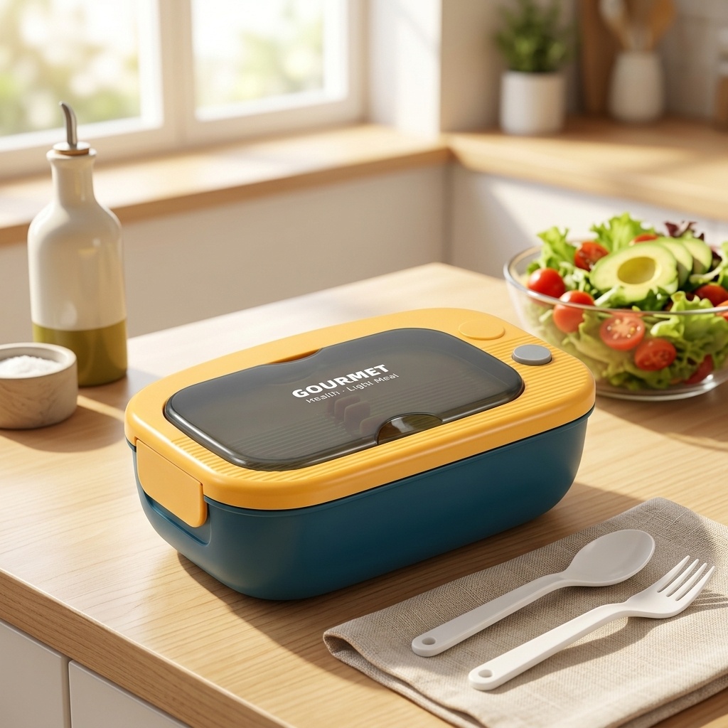 Plastik Bento Lunchbox mit 2 F – Meal Prep Meal Ideas Bewertung und Preis