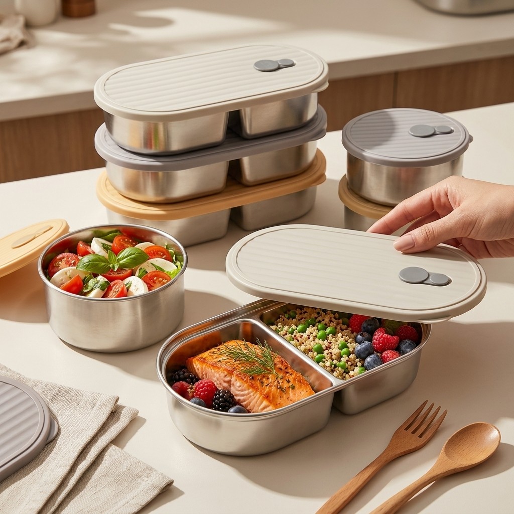 Mikrowellengeeignete 304 Edels – Meal Prep Meal Ideas Bewertung und Preis