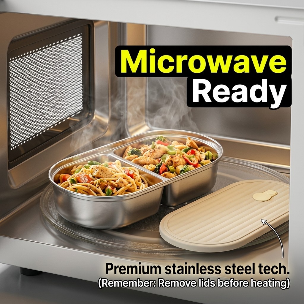 Mikrowellengeeignete 304 Edels – Meal Prep Meal Ideas Bewertung und Preis