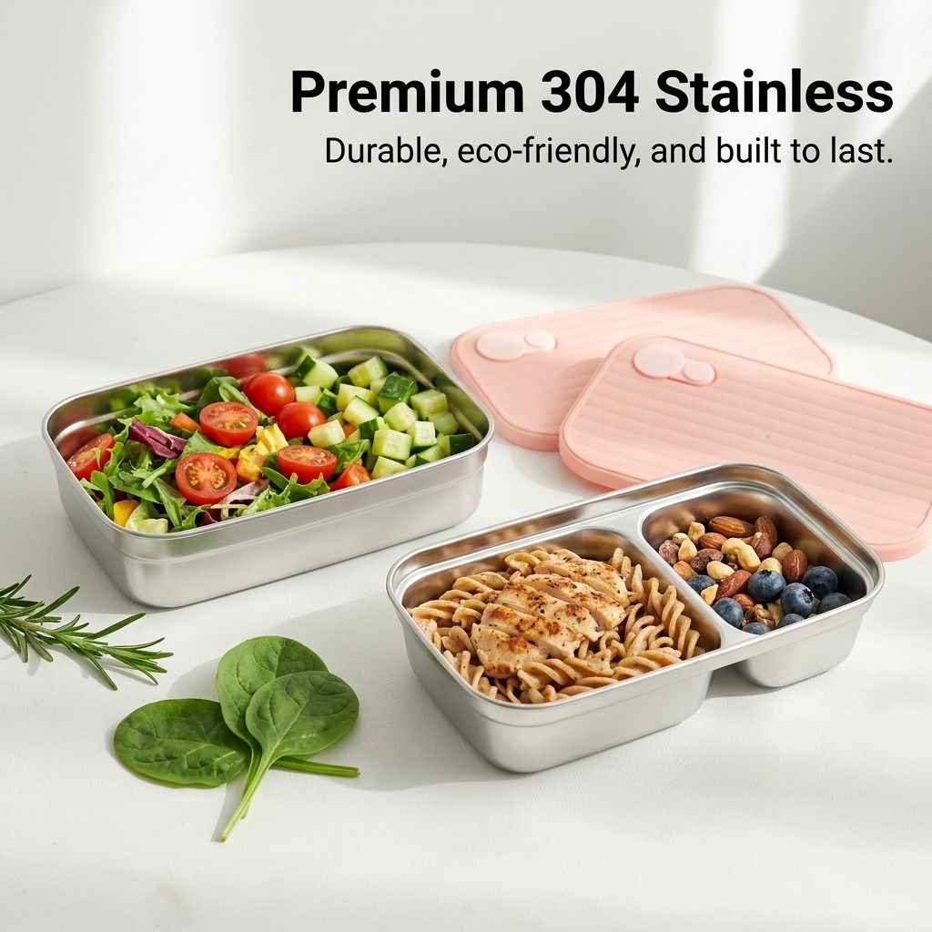 304 Edelstahl Bento Lunchbox-S – Meal Prep Meal Ideas Bewertung und Preis