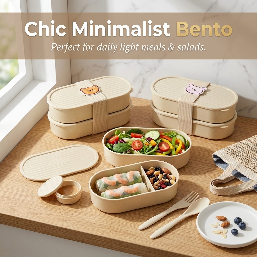 Doppelschichtige Ovale Lunchbo – Meal Prep Microwave Bewertung und Preis