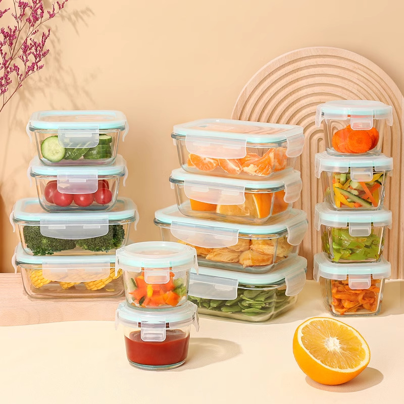 Hochwertige Borosilikatglas-Lu – Meal Prep Glass Containers Oven Safe Bewertung und Preis