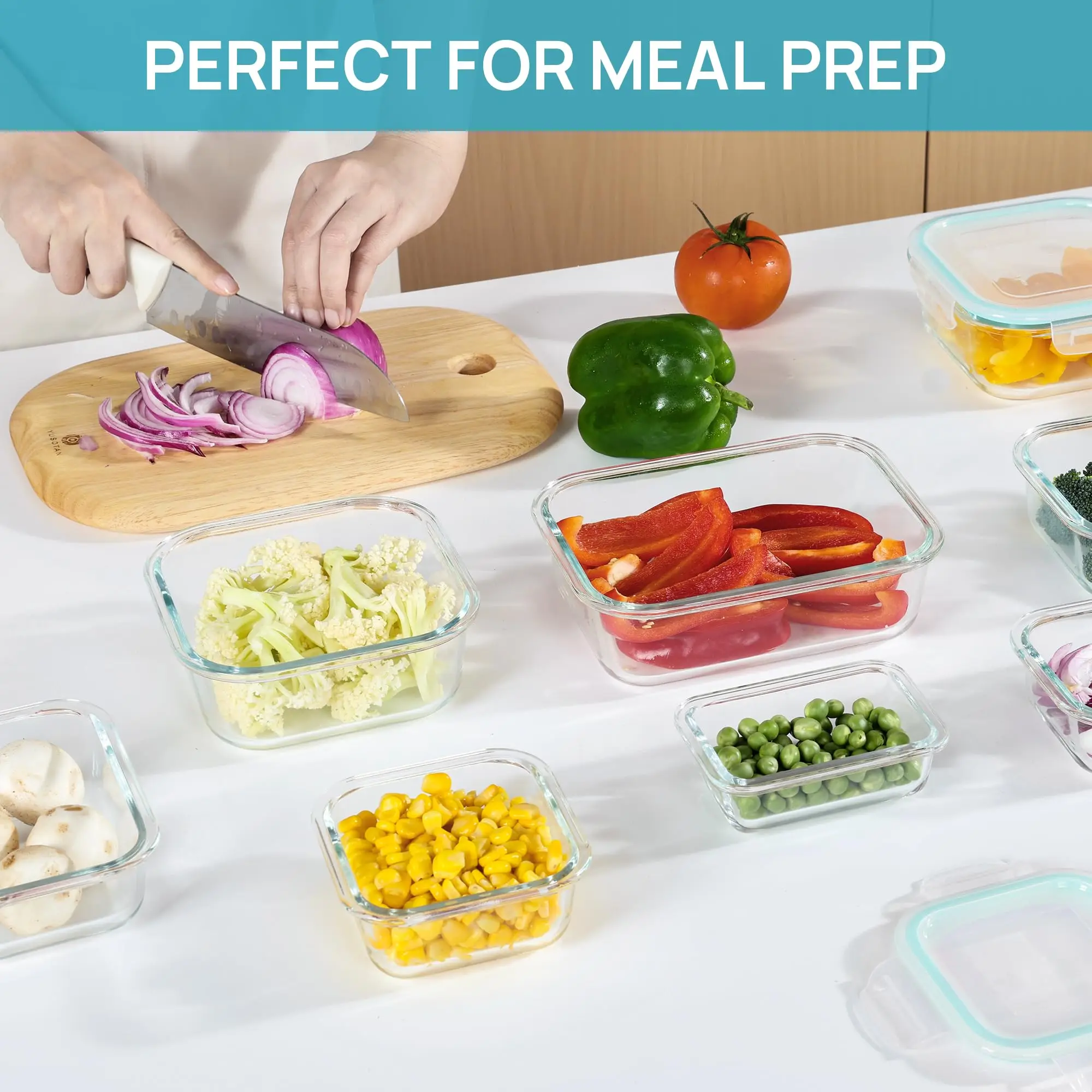 Lunchbox aus Glas, Aufbewahrun – Meal Prep Glass Containers Oven Safe Bewertung und Preis