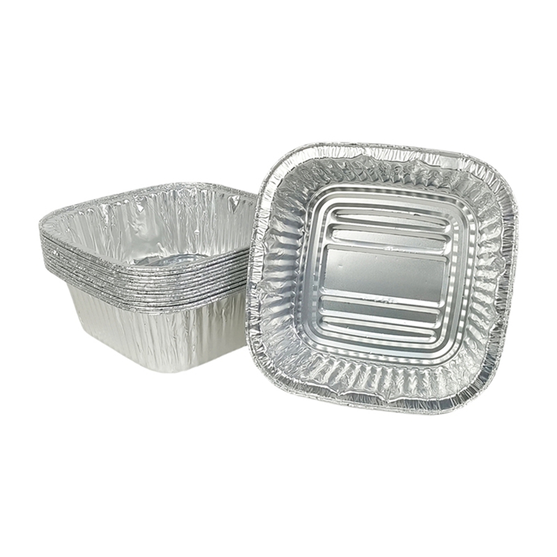 Quadratische 950ml Aluminiumfo – Meal Prep Oven Safe Containers Bewertung und Preis