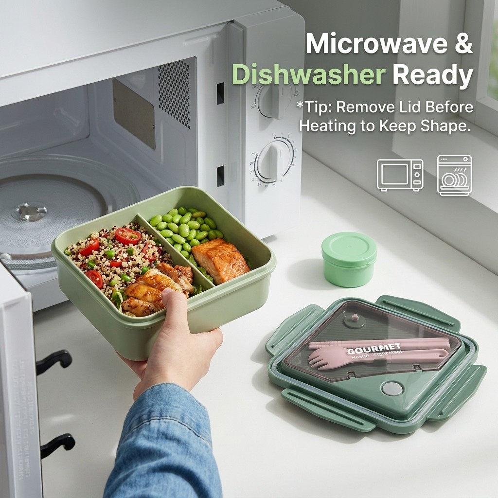Versiegelte Plastik-Bento-Lunc – Meal Prep Meal Ideas Bewertung und Preis