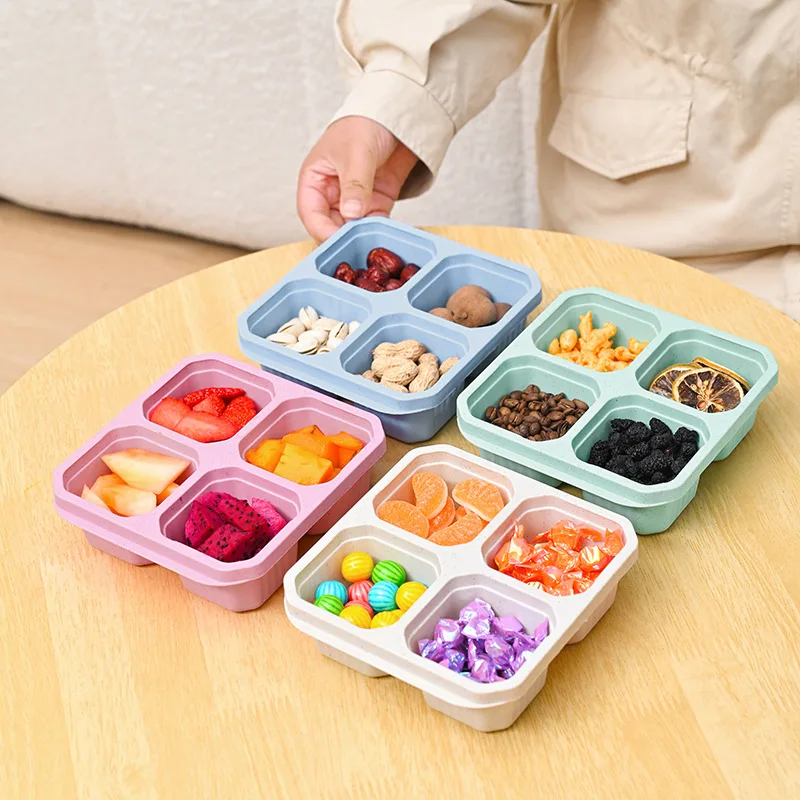 4 Gitter Snack box für Kinder  – Meal Prep Meal Ideas Bewertung und Preis