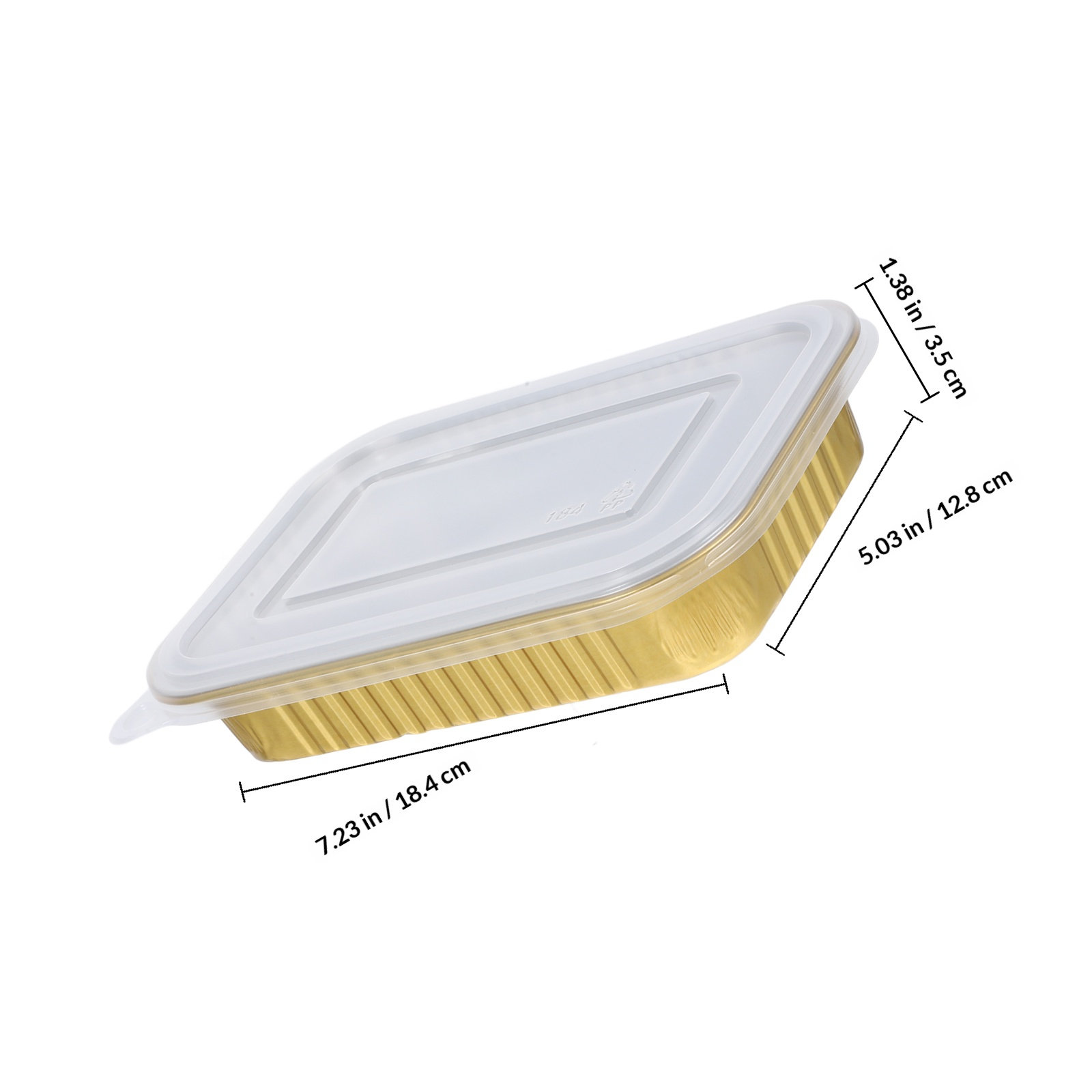 20 Stück Aluminiumfolie Rechte – Meal Prep Oven Safe Containers Bewertung und Preis
