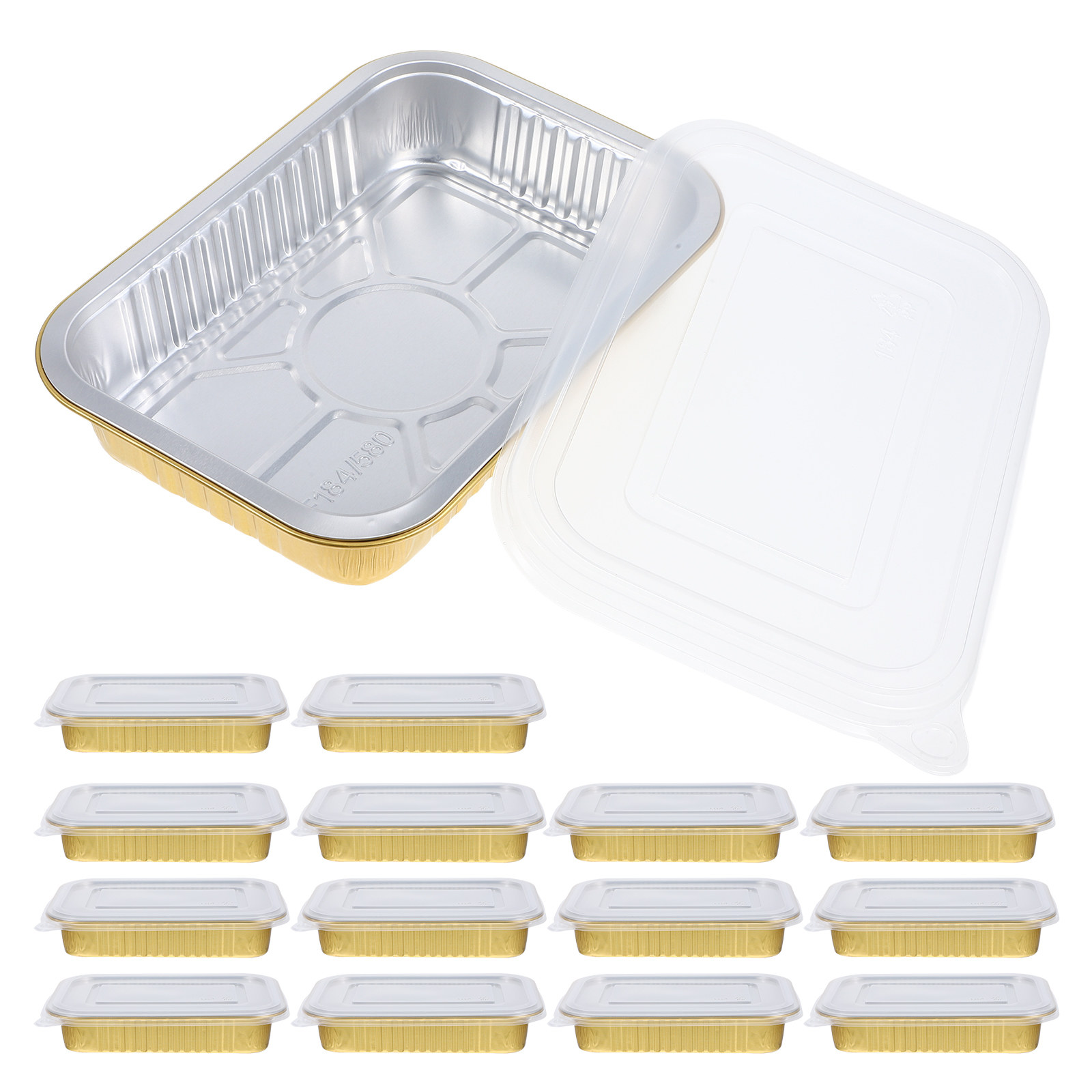 20 Stück Aluminiumfolie Rechte – Meal Prep Oven Safe Containers Bewertung und Preis